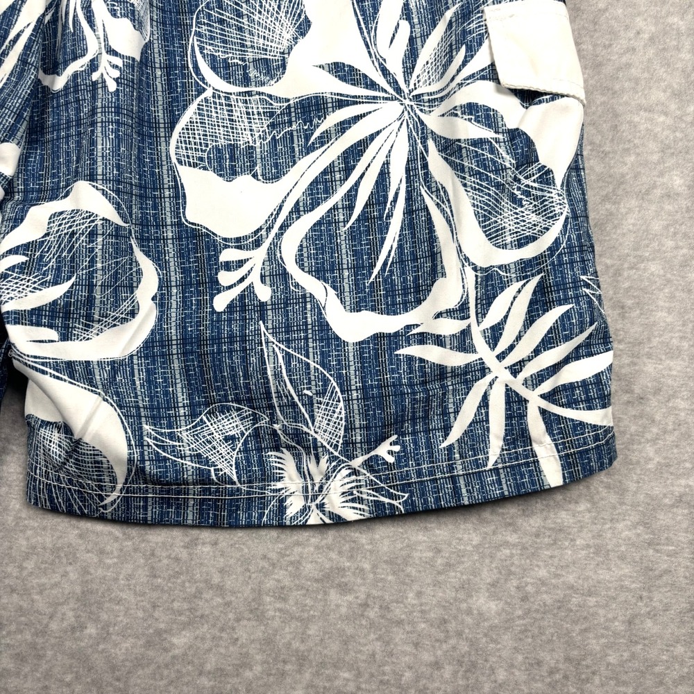 Y2K Ocean Pacific OP Men's L 36/38 Blue Swim Trunks Board Shorts Surfer-NEW - Picture 8 of 15